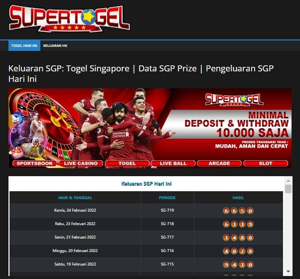 togel singapore